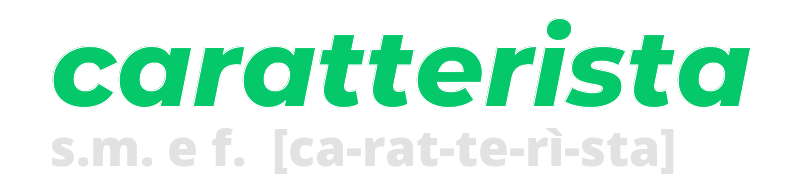 caratterista