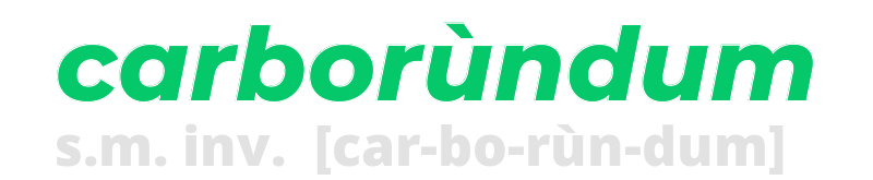 carborundum
