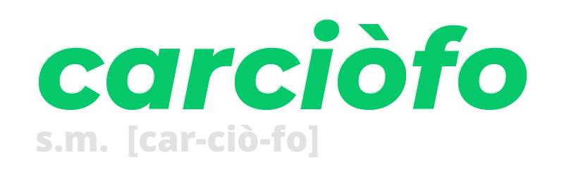 carciofo