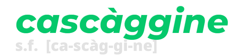 cascaggine