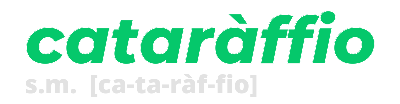 cataraffio