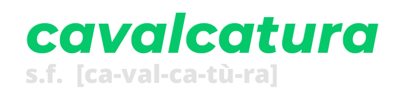 cavalcatura