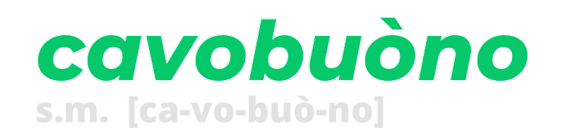 cavobuono