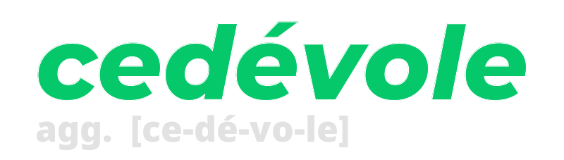 cedevole