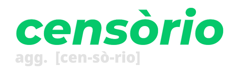 censorio