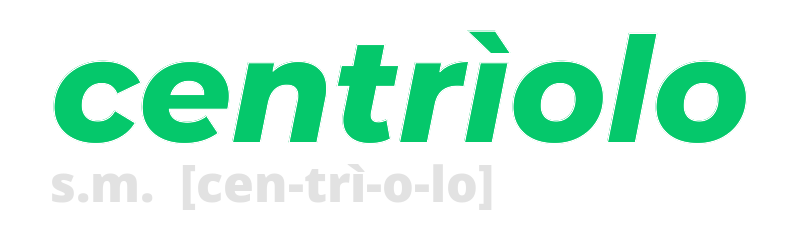 centriolo