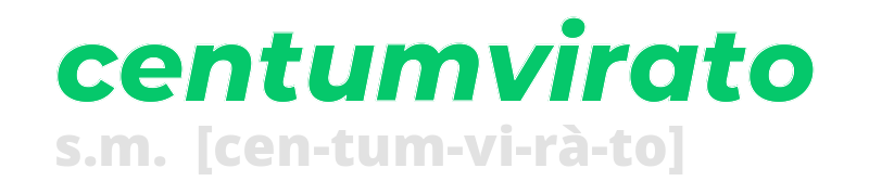 centumvirato