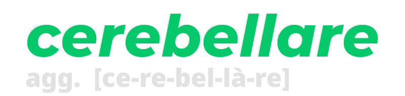 cerebellare