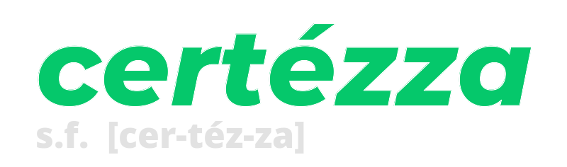 certezza