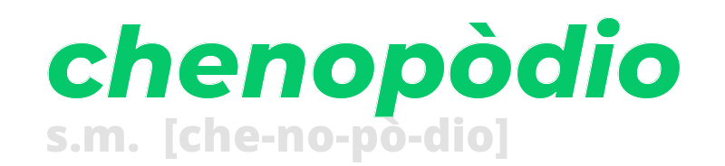 chenopodio