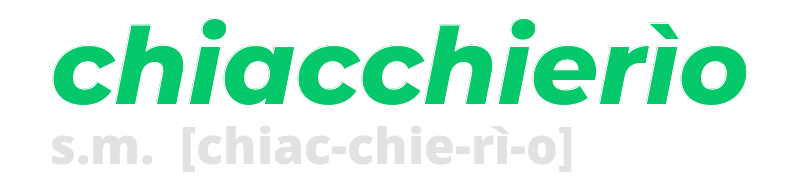 chiacchierio