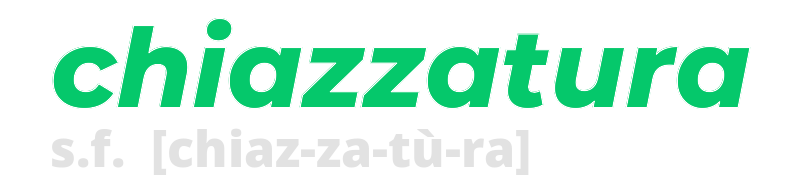 chiazzatura