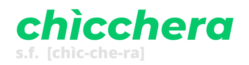 chicchera