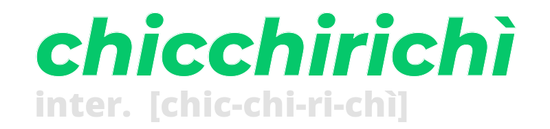 chicchirichi