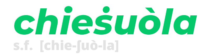 chiesuola