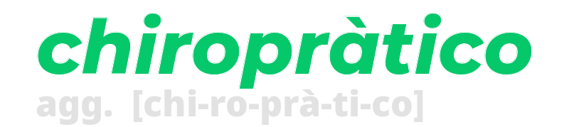 chiropratico