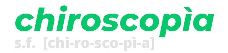 chiroscopia