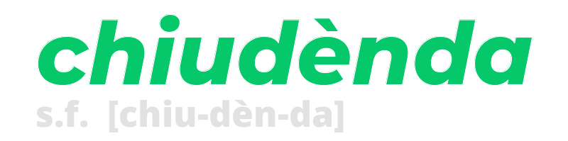 chiudenda