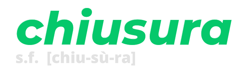 chiusura