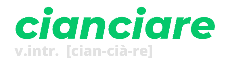 cianciare