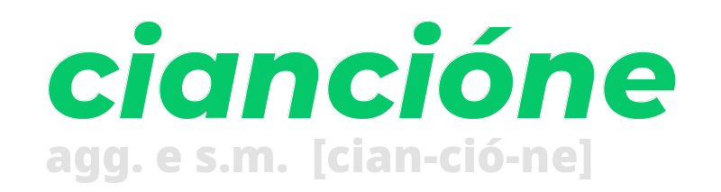 ciancione