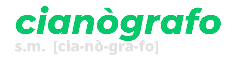 cianografo