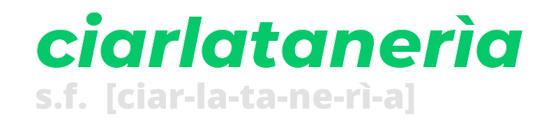 ciarlataneria