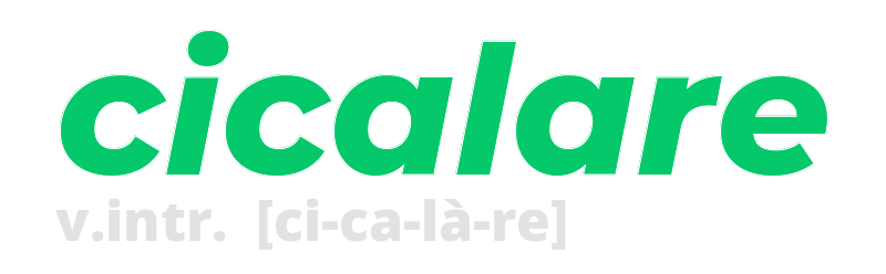 cicalare