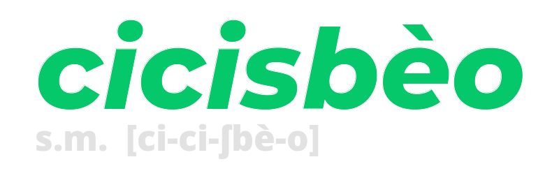 cicisbeo