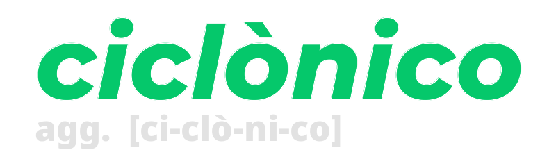 ciclonico