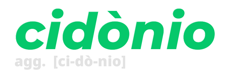 cidonio