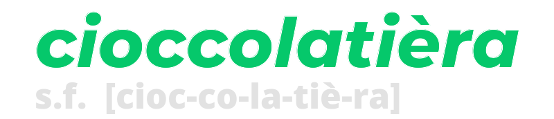 cioccolatiera