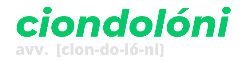 ciondoloni