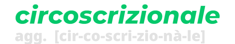 circoscrizionale