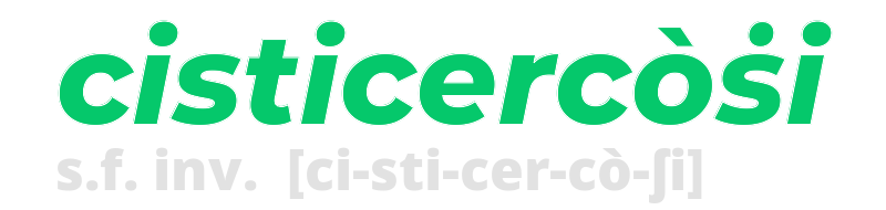 cisticercosi