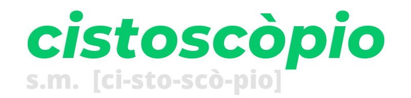 cistoscopio