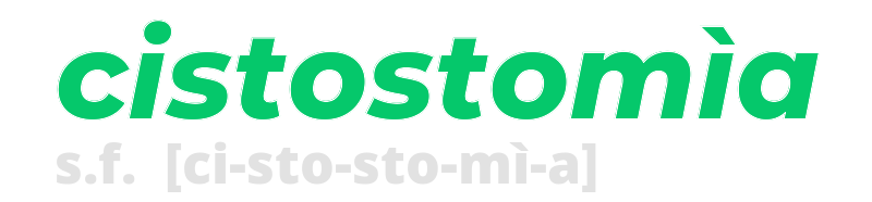 cistostomia