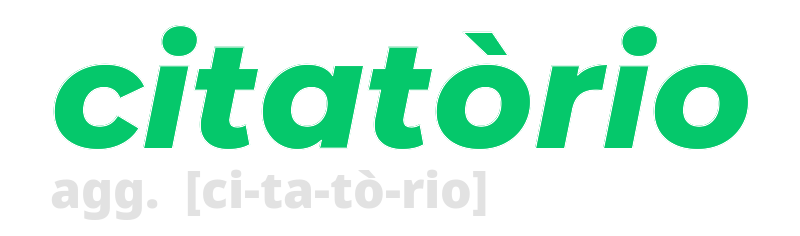 citatorio