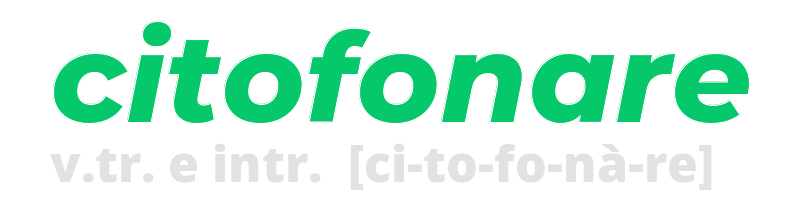 citofonare