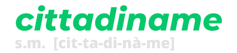 cittadiname