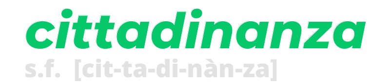 cittadinanza