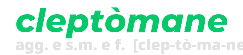 cleptomane