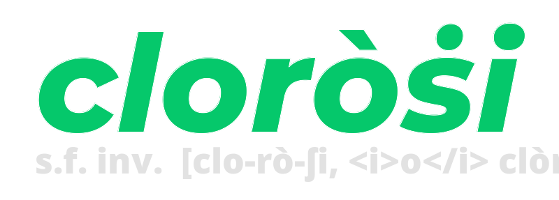 clorosi