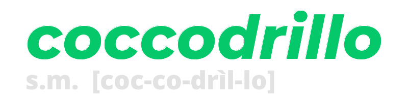 coccodrillo