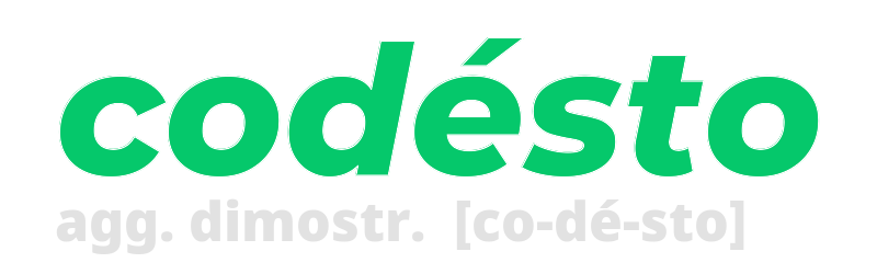 codesto