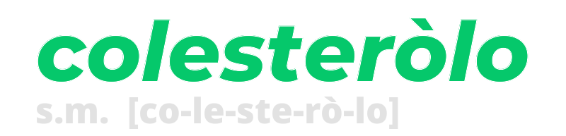 colesterolo