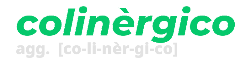 colinergico