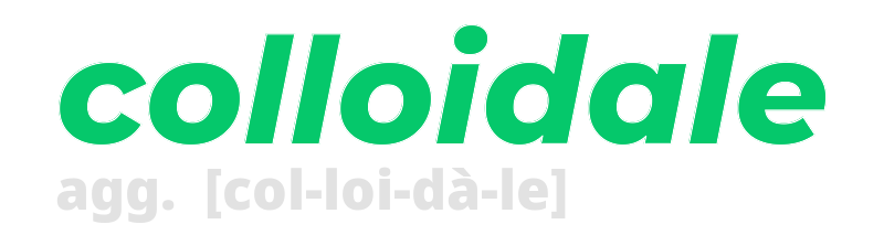 colloidale