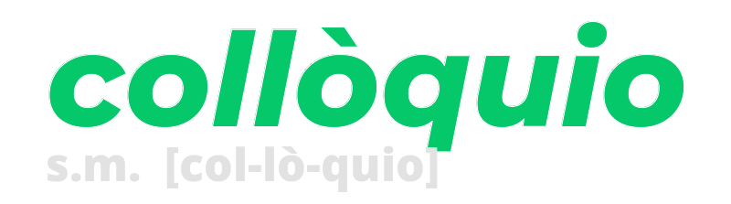 colloquio
