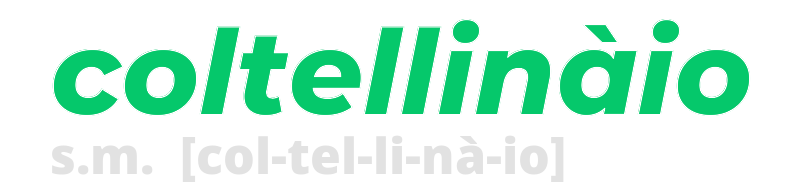 coltellinaio